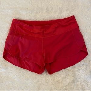 Lululemon Speed Shorts